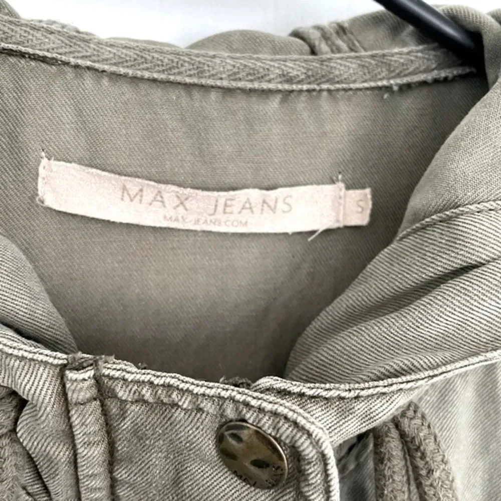 Max Jeans Drawstring Hooded Utility Jacket - Picture 5 of 11